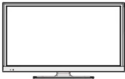 BRANDT B2420HDLED - Boutons de commande du télévisueur - 1
