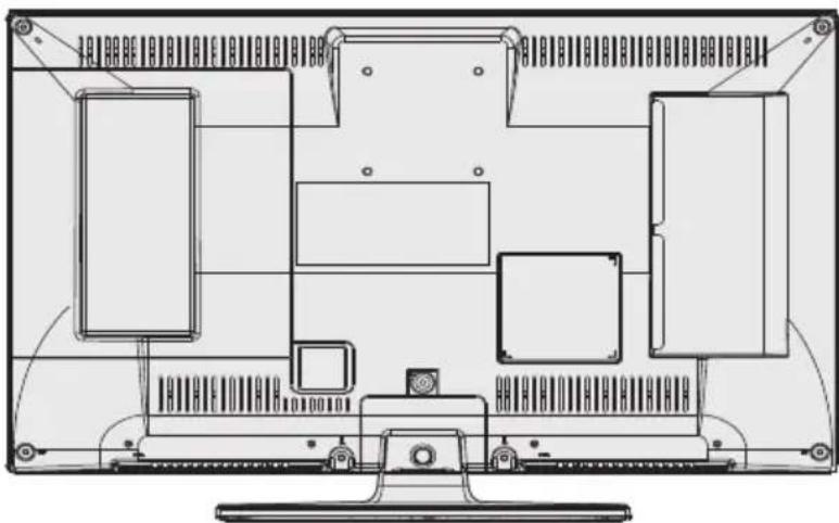 BRANDT B2420HDLED - Odstraněni stojanu - 1