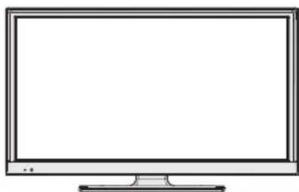 BRANDT B2420HDLED - Control Buttons on the TV - 1