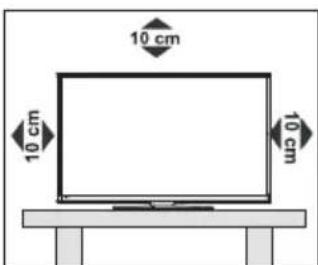 BRANDT B2420HDLED - Positionner le téléviseur - 1