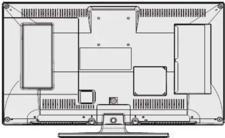 BRANDT B2420HDLED - Enlever le socle - 1