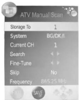 AEG CTV 2204 - Balayage manuel TV numérique - 2