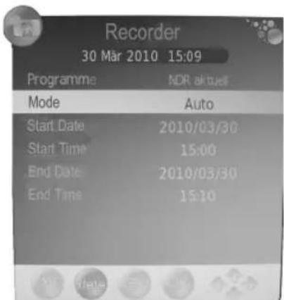 AEG CTV 2204 - Enregistrements programmés PVR - 1