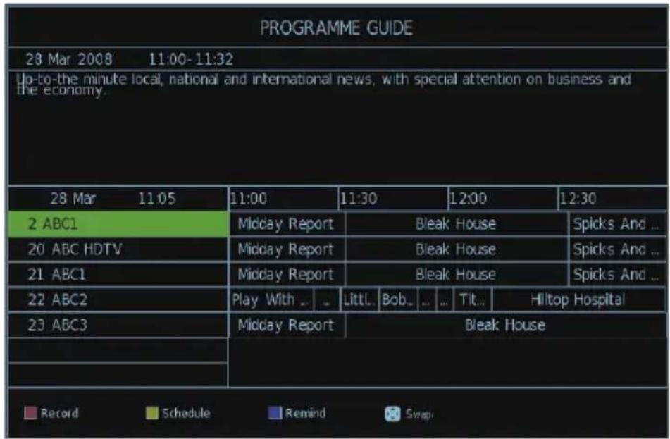 AKAI ATE55N4244K - GUIDE TV - 1
