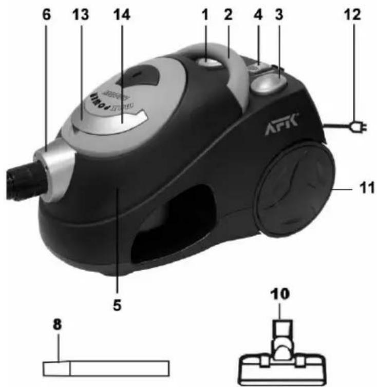 AFK BSC2300W.4 - I) KOMPONENTLISTA FÖR BSC-2300W.4 - 1