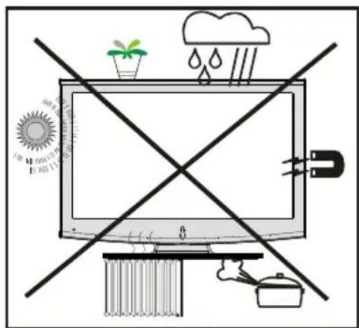 WALTHAM WTHD 3212 B - Branchement à un système de distribution de télévision (télévision par câble, etc.) à partir d'un tuner - 1