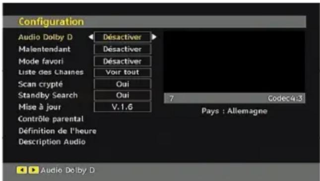 WALTHAM WT 2211 W PVR - Configuration - 1