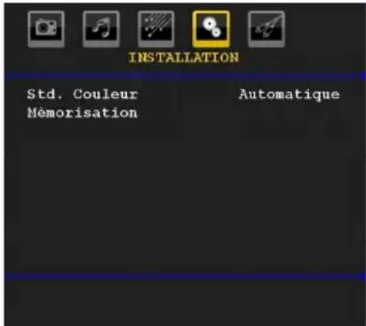 WALTHAM WT 2211 W PVR - Menu d'installation dans des modes AV - 1