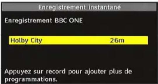 WALTHAM WT 2211 W PVR - Enregistrement instantané - 2