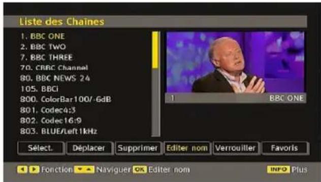 WALTHAM WT 2211 W PVR - Renommer des chaînes - 1