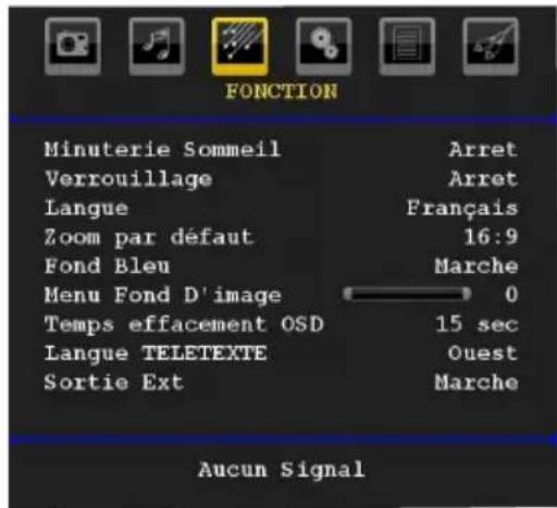 WALTHAM WT 2211 W PVR - Menu Option - 1