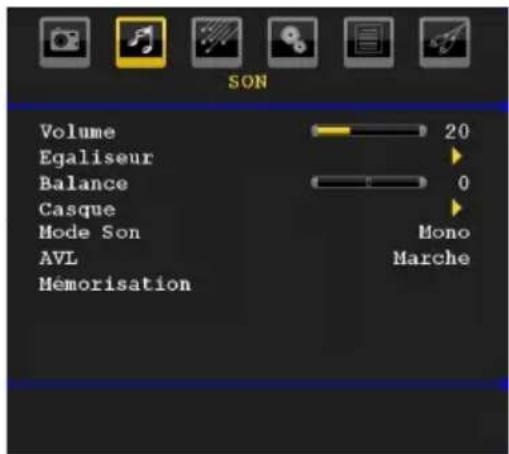 WALTHAM WT 2211 W PVR - Menu Sor - 1