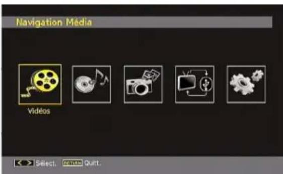 WALTHAM WT 2211 W PVR - Navigateur media - 2