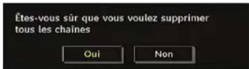 WALTHAM WT 2211 W PVR - Effacer la liste des chaînes (*) - 1