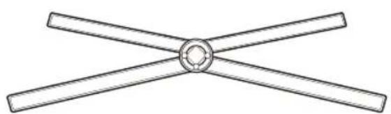 LISTO 19LED608 - ASSEMBLAGE DU PIED - 2