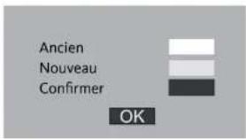 Ancien Nouveau Confirmer OK