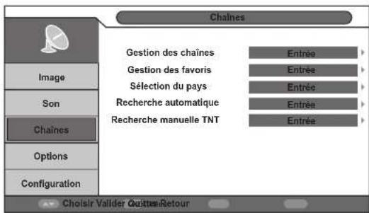 ESSENTIELB Velinio 28 DVD - Menu CHAÎNES - 1
