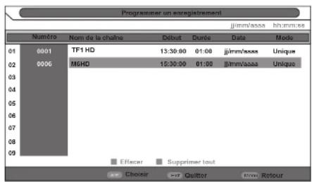ESSENTIELB Velinio 28 DVD - PROGRAMMER UN ENREGISTREMENT : - 3