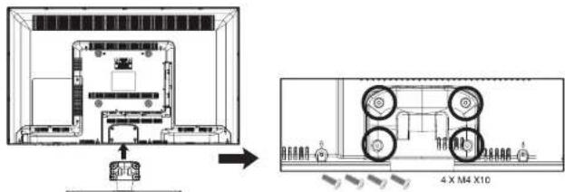 ESSENTIELB Kea 40 - assemblage du pied - 1