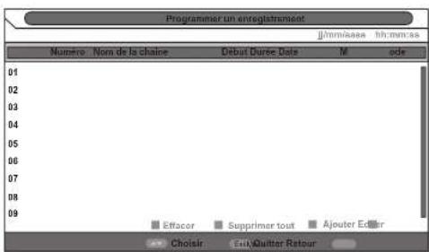 ESSENTIELB Kea 32 - PROGRAMMER UN ENREGISTREMENT - 1