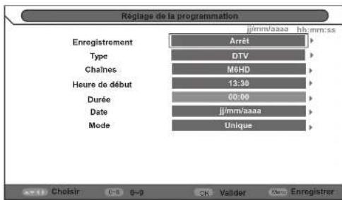 ESSENTIELB Kea 32 - Programmer un enregistrement - 1