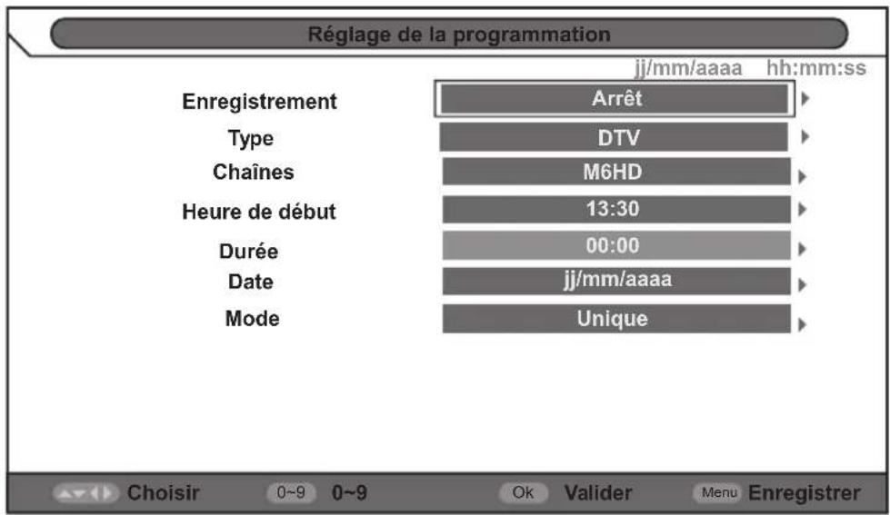 ESSENTIELB Colorys 23.6 - PROGRAMMER UN ENREGISTREMENT : - 2