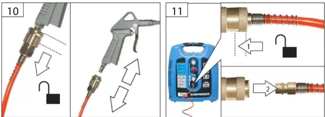Güde Airpower 200086 - Français CARACTÉRISTIQUES TECHNIQUES | UTILISATION CONFORME À LA DESTINATION | CONSIGNES DE SÉCURITÉ | ENTRETIEN | GARANTIE | DÉCLARATION DE CONFORMITÉ CE \_\_\_\_ 15 - 18
