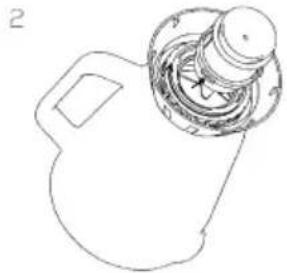 PRINCESS Classic Rib 212038 - CLEANING THE BLENDER - 3
