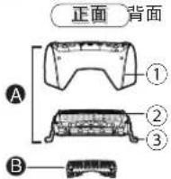 PANASONIC ESRT64 - 部件名称 - 1