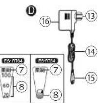 PANASONIC ESRT34 - 部件名称 - 5