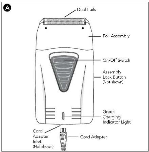 Andis TS1 - CHARGING SHAVER - 1