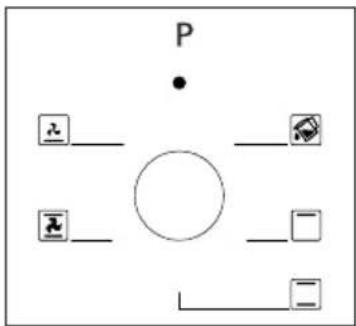 Orima ORD 650 E - Button: Helps to set time for the - 1