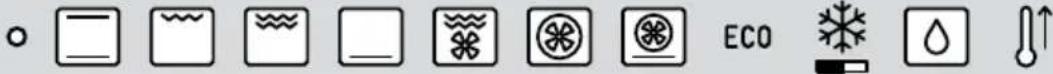 TEKA HLB 840 P - Function selector symbols - 3