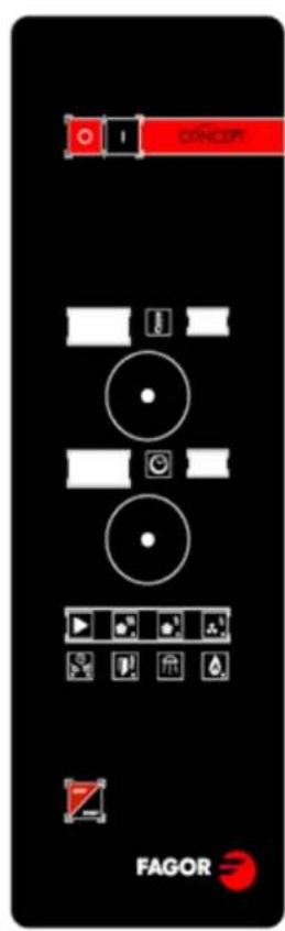 FAGOR ACE061 - ELEMENTI DI COMANDO concept gas - 1