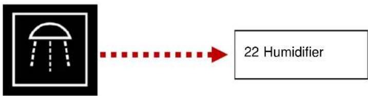 FAGOR ACE061 - Bouton-poussoir humidificateur - 1