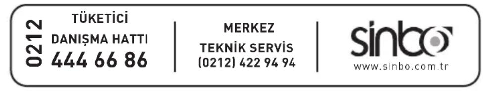 SINBO SMO 3616 - Degerli Musterimiz, - 1