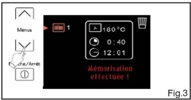 SAUTER SOP4970H - -Mémorisez une cuisson - 3