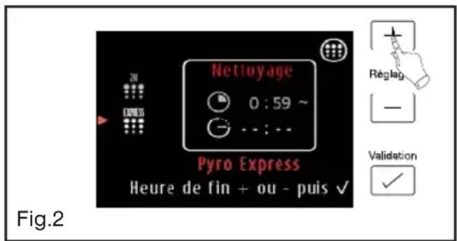 SAUTER SOP4840V - - Fin de pyrolyse - 2