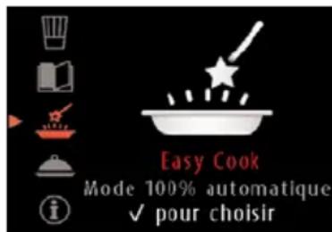 SAUTER SOP4840V - FONCTIONNEMENT DE LA FONCTION "EASY COOK": - 3