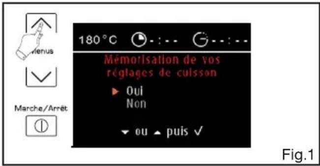 SAUTER SOP4840W - Mémorisez une cuisson - 1
