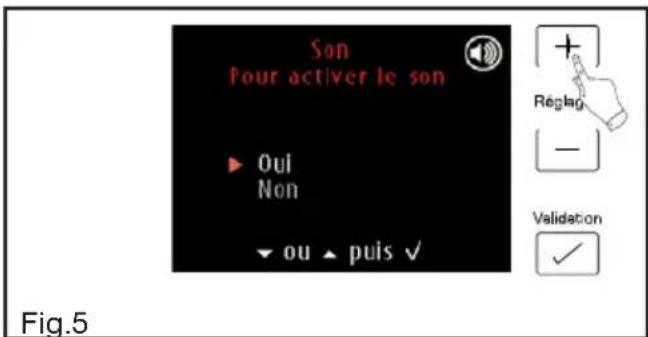 SAUTER SOP4840W - - 5 - Son : et bip ! - 3
