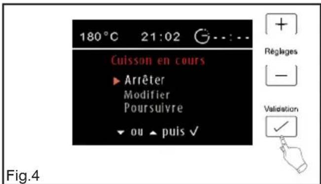 SAUTER SOP4840B - - DUREE DE CUISSON ET HEURE DE FIN DE CUISSON - 7