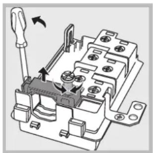 HOTPOINT Style - Montaje del cable de alimentacion electrica - 2