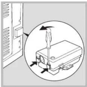 HOTPOINT Style - Montaggio del cavo di alimentazione - 1