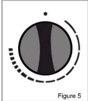 VALBERG VAL 56 PYR IVT - Manette thermostat du four: - 2