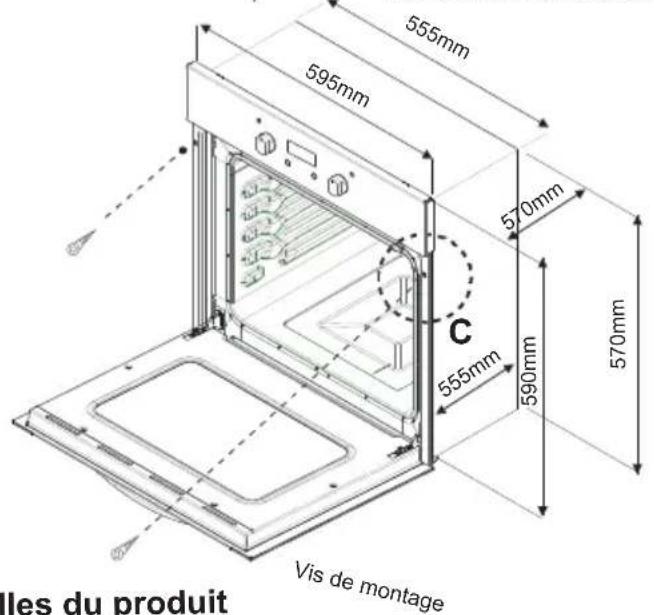 VALBERG VAL 56 MCAB MK2 - INSTALLATION DU FOUR ENCASTRABLE - 2