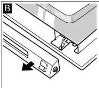 VIVA VVH33C4551 - Enlever le recouvrement de la porte - 2