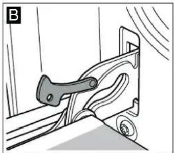 VIVA VVH33C3520 - Démonter et remonter la porte du four - 2