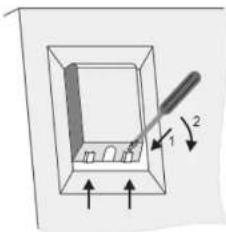 CALIFORNIA VBS22DM4CJA - Branchement du cable d'alimentation - 1