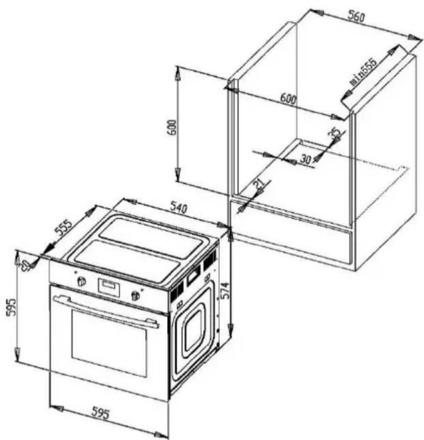 CALIFORNIA AK1004O2GOO2 - Installation de l'ordinateur - 1